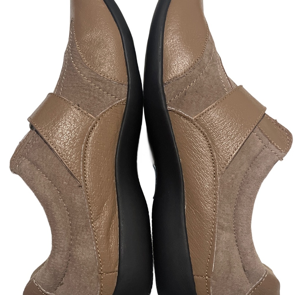 Dr. Scholl's Brown Leather Sneakers